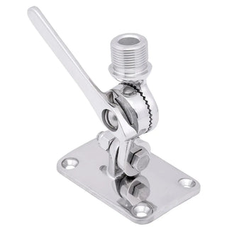 Whitecap Ratchet Antenna Mount - 316 Stainless Steel Whitecap